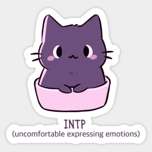 INTP cat Sticker